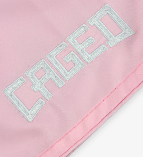Pantaloni scurți Muay Thai Caged Classic – Roz deschis femei