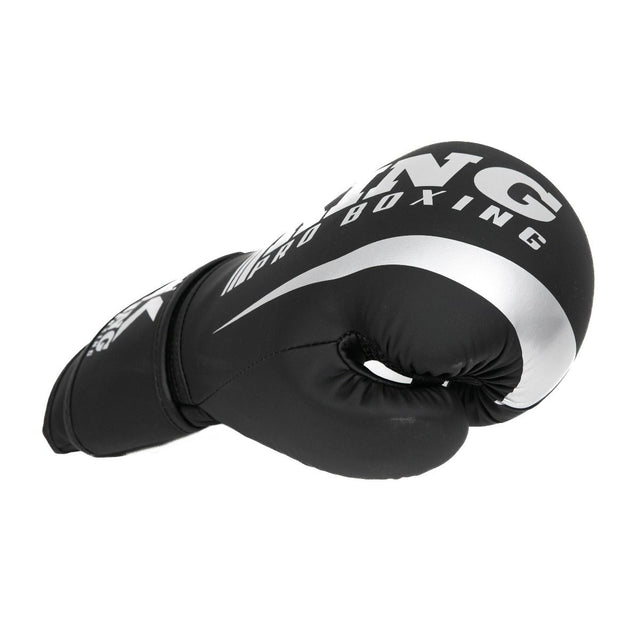 King Pro Boxing Boksehandsker Revo – Sort/Sølv