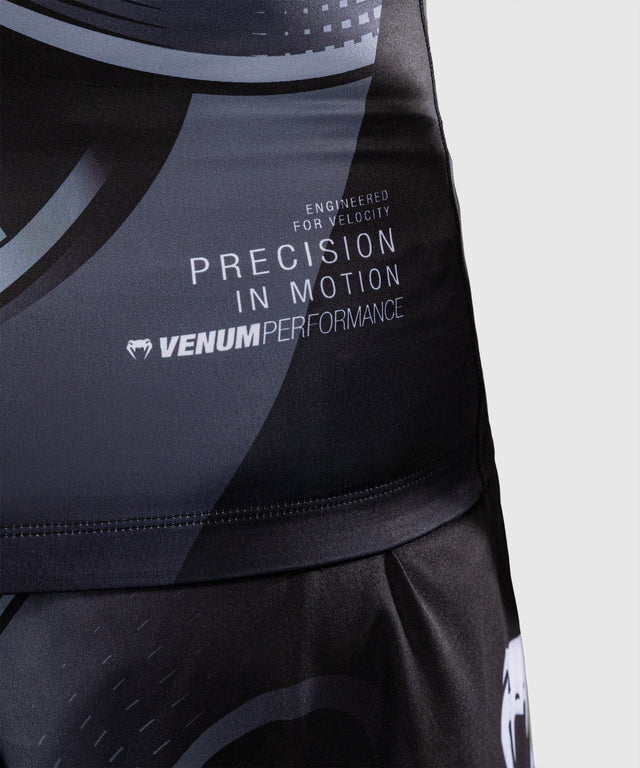 Venum Rashguard Crimson Viper 2.0 Korte Mouwen - Sort/Grå