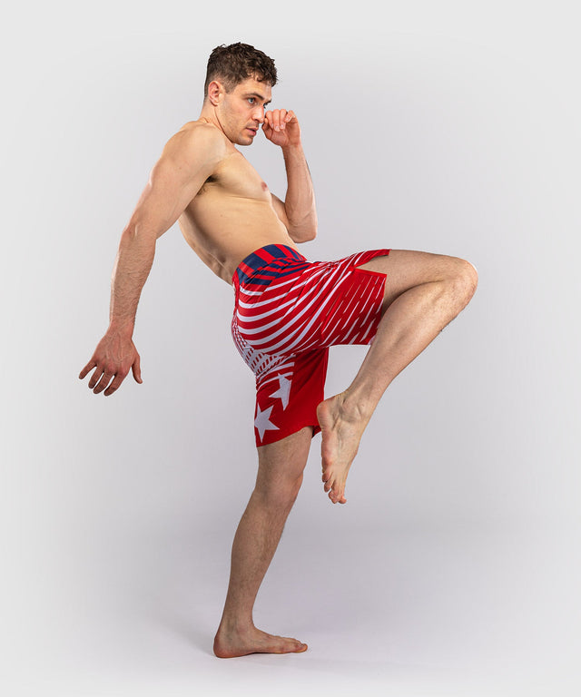 Venum UFC MMA-Shorts Freedom 250 Long Fit – Rot