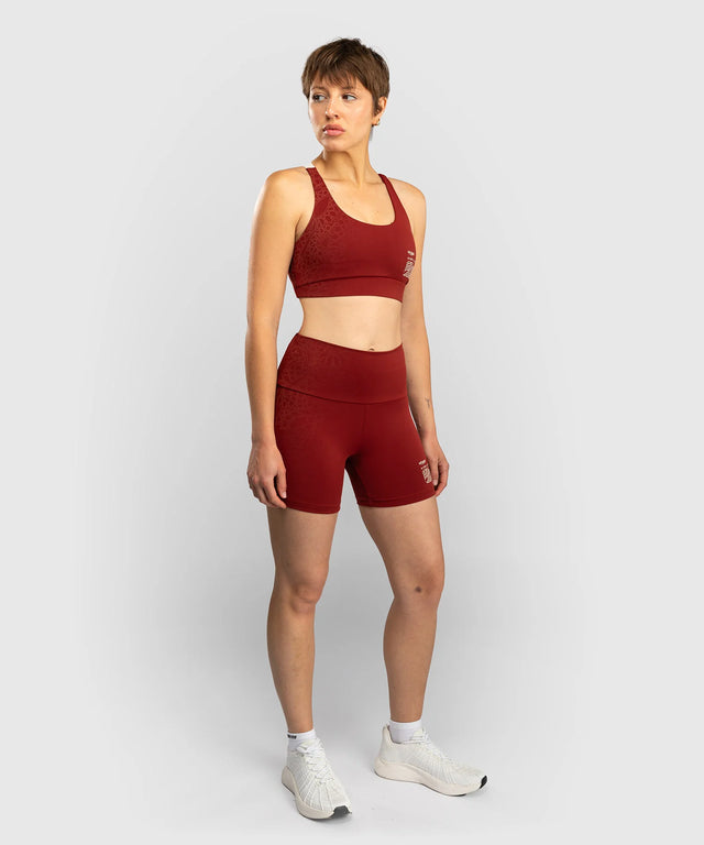 Venum Dame shorts Serpenti – Burgundy
