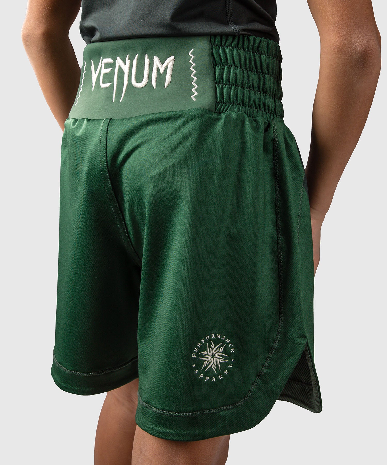 Venum Bokseshorts Attack Børn - Grøn/Brudt hvid