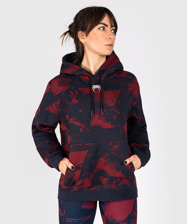 Venum UFC Hoodie Zenith Dam - Marinblå/Bordeaux/Silver