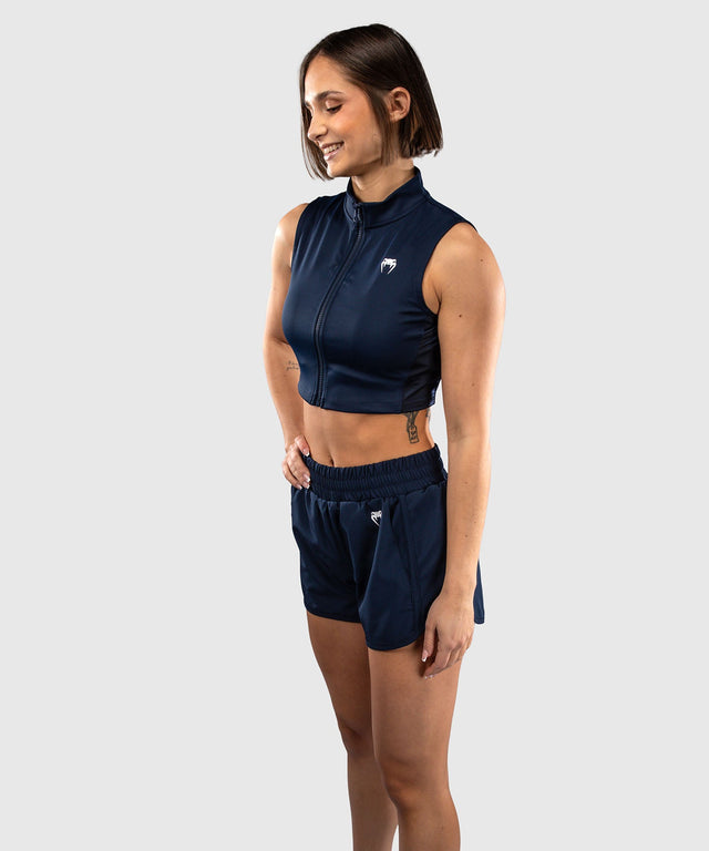 Venum Crop Top Sculpt Shape Dames - Marineblauw