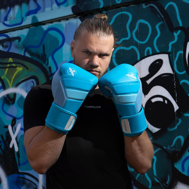 Hayabusa Boxhandschuhe T3 Neon – Blau