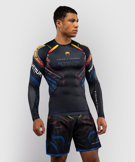 Venum Rashguard TEKKEN 8 Yoshimitsu - Svart/Orange - foto 1