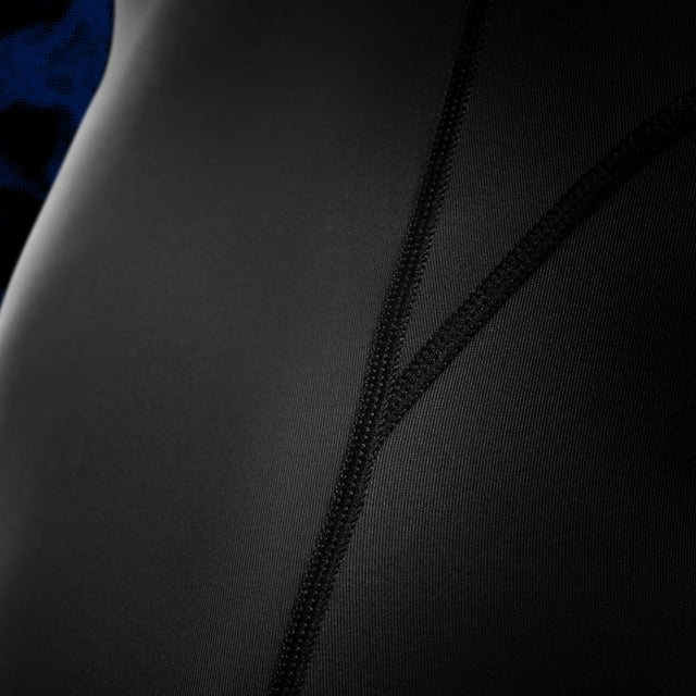 Hayabusa x UFC BJJ Kompressionsshorts – Sort/Blå