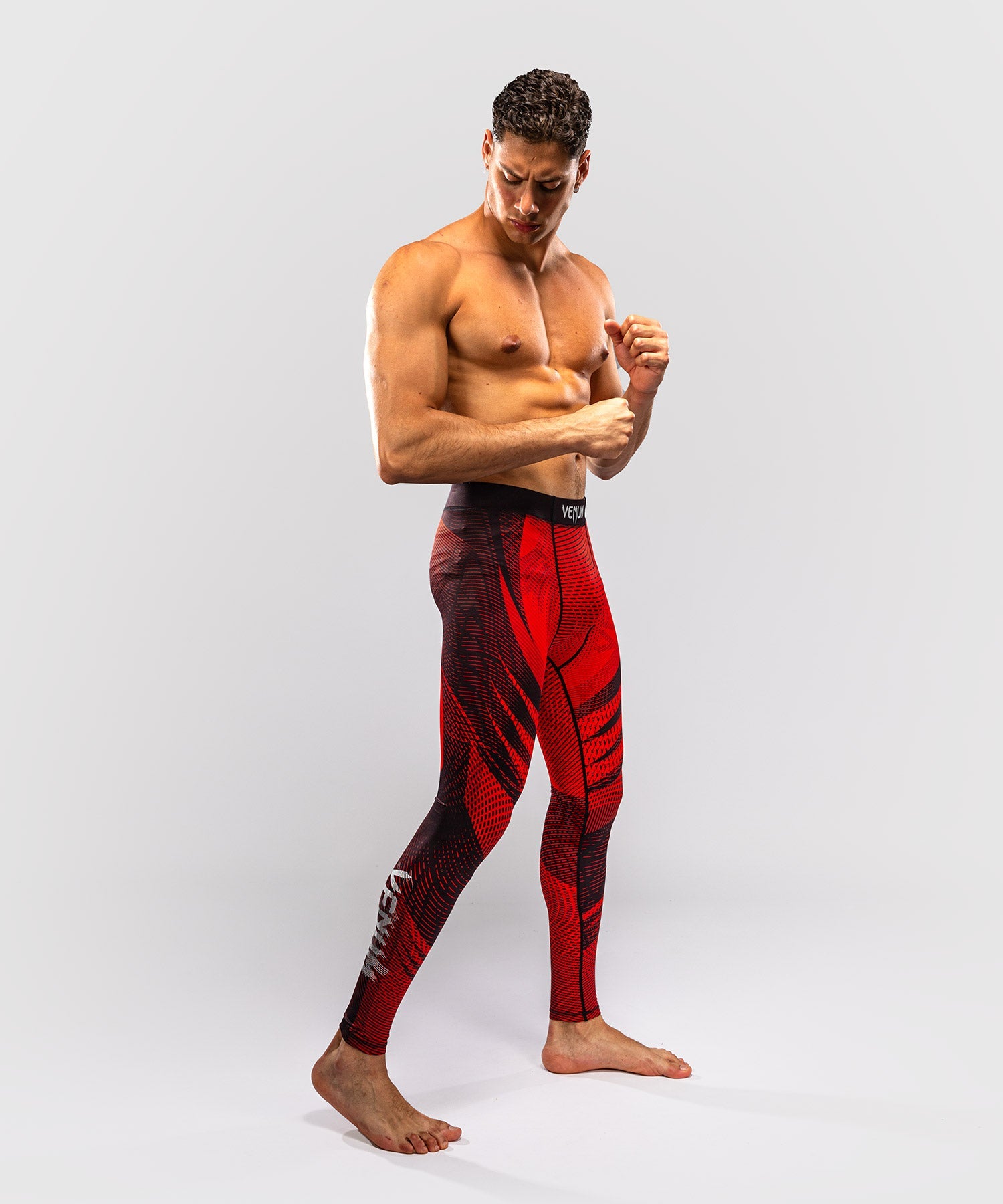 Venum Compression Shorts & spats Galactic 3.0 - Red/Silver