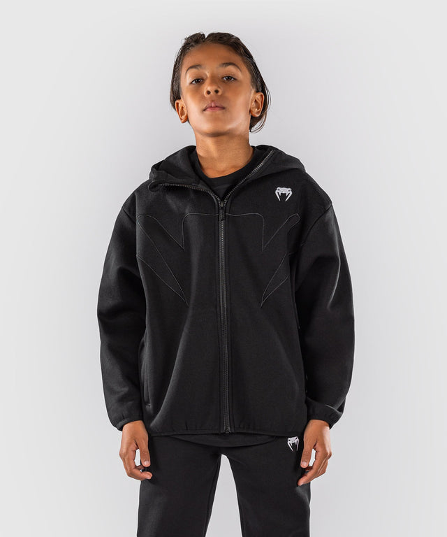 Veste d'entraînement Venum Attack Fleece & Weave enfant – Noir