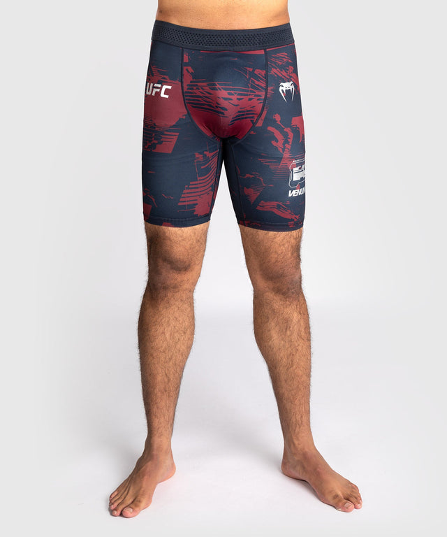 Venum UFC MMA-Shorts Zenith – Marineblau/Bordeauxrot/Silber