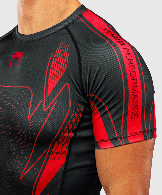 Rashguard Venum Amazonia Reborn Maniche corte – Nero/Rosso