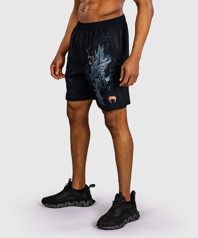 Venum Træningsshorts Thunder Dragon – Sort/Grå/Kobber