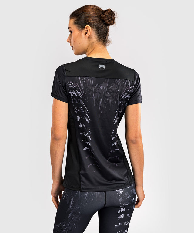 Venum T-Shirt Tiger Dry Tech til kvinder - Sort/Sølv
