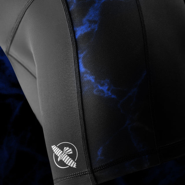 Calções de BJJ Hayabusa x UFC Compressão Mulher – Preto/Azul