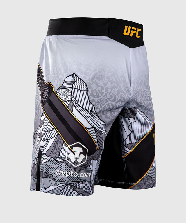 Shorts de MMA Venum UFC Islam Makhachev – Blanc/Noir