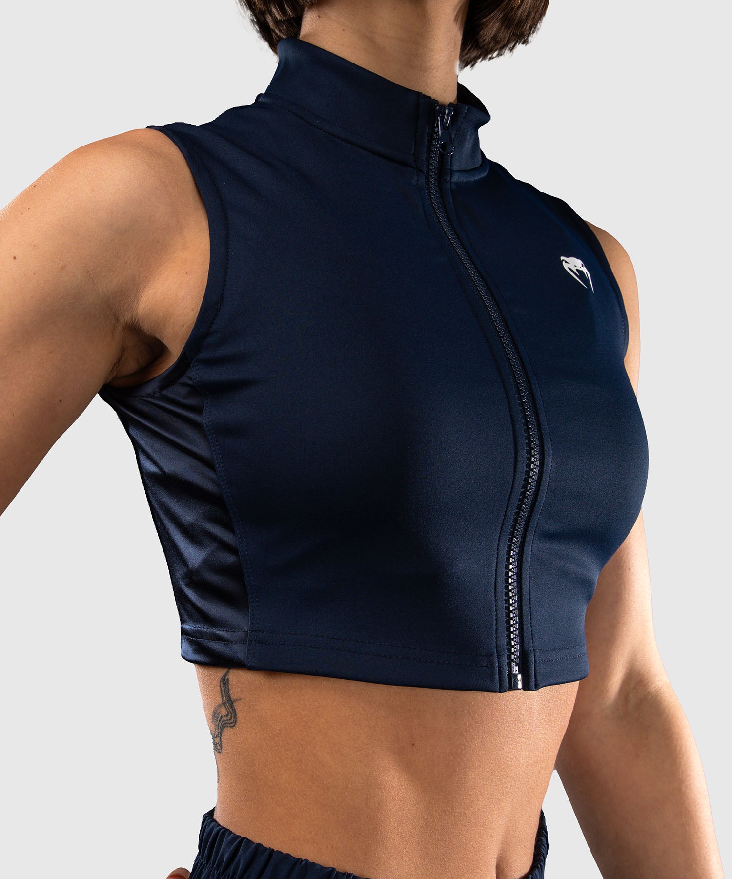 Venum Crop Top Sculpt Shape Dames - Marineblauw