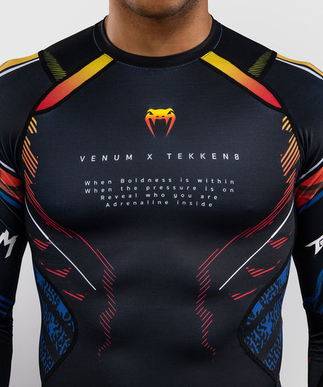 Venum Rashguard TEKKEN 8 Yoshimitsu - Svart/Orange - foto 5