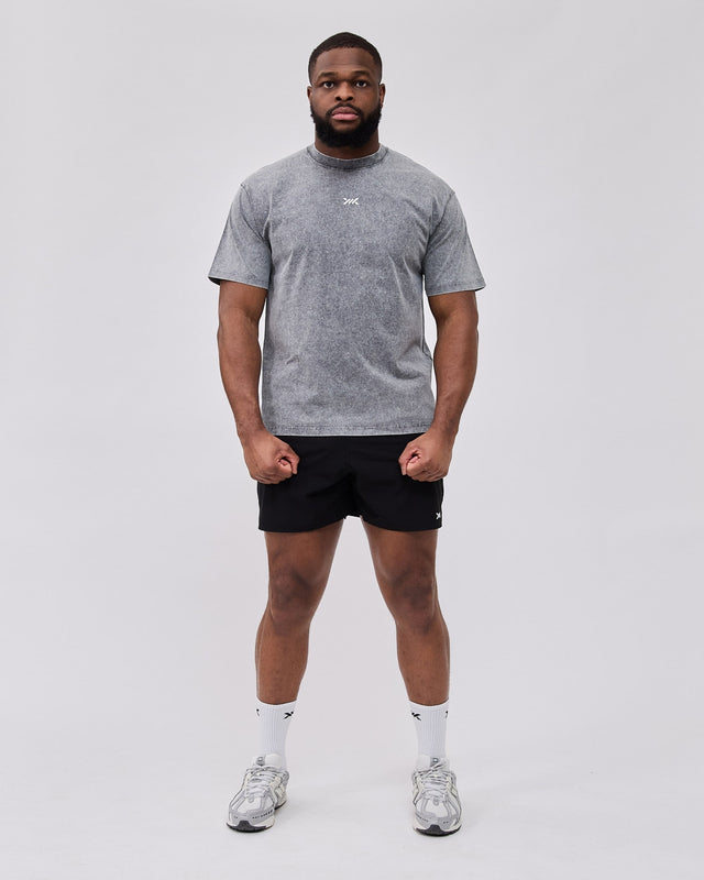 Caged Classic T-Shirt – Washed Grå