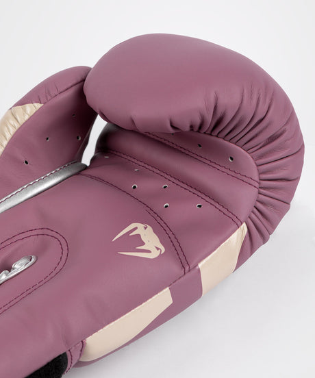 Venum Boxhandschuhe x Kaz – Dunkelorchidee/Silber