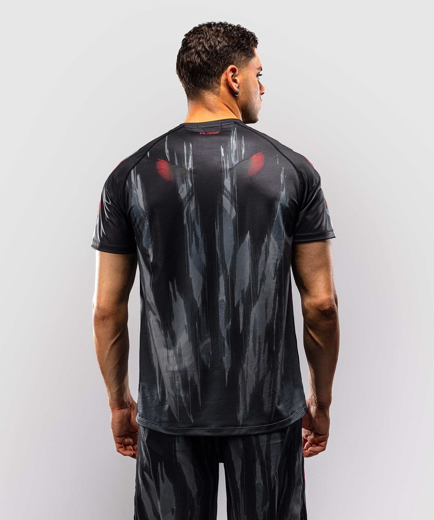 Venum Trička Demon Dry Tech – Černé/Šedé