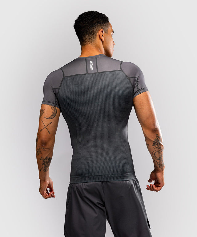 Venum Rashguard G-Fit Scale Korte Mouwen - Grijs