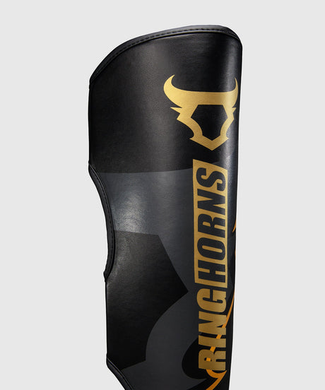 Ringhorns Skinnebensbeskyttere Charger – Sort/Guld