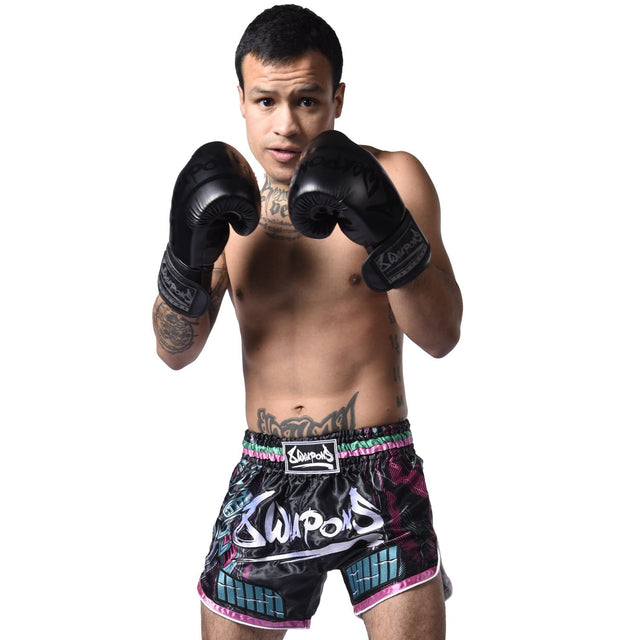 Spodenki Muay Thai 8 WEAPONS Samurai 2.0 – Cyber