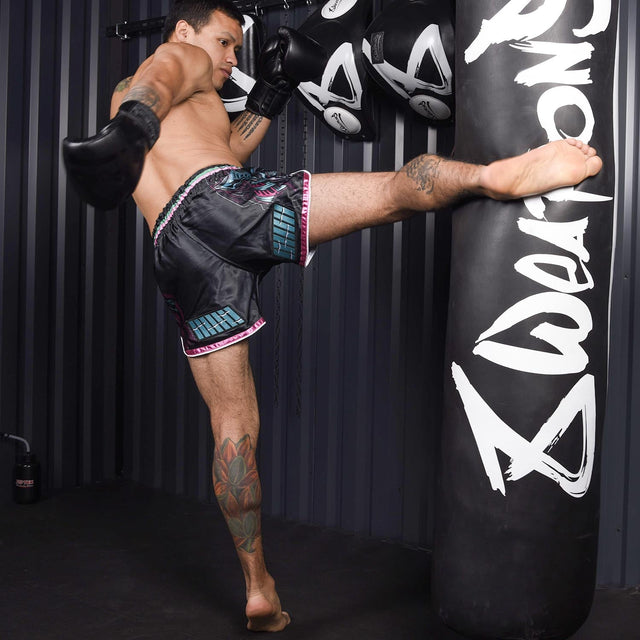 Spodenki Muay Thai 8 WEAPONS Samurai 2.0 – Cyber