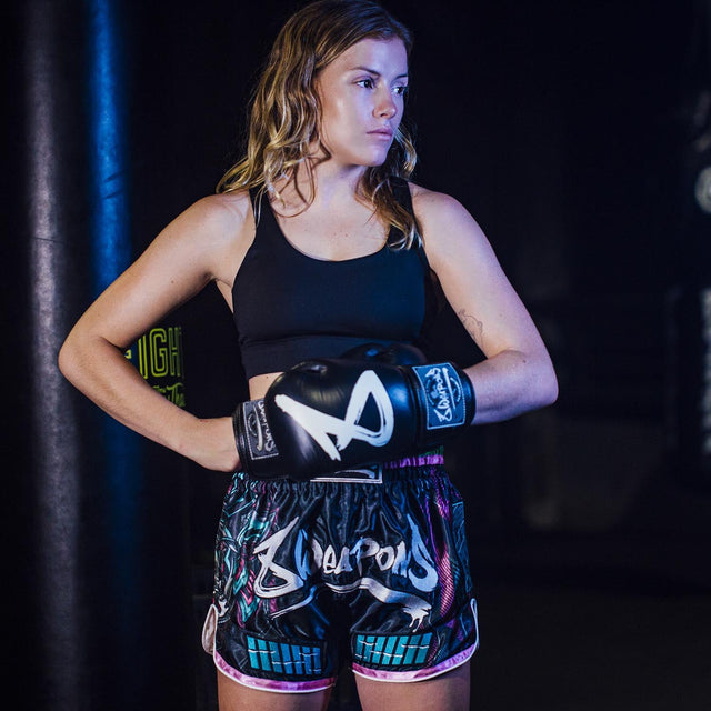 Spodenki Muay Thai 8 WEAPONS Samurai 2.0 – Cyber