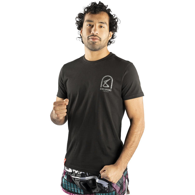8 WEAPONS T-Shirt Tombstone – Schwarz