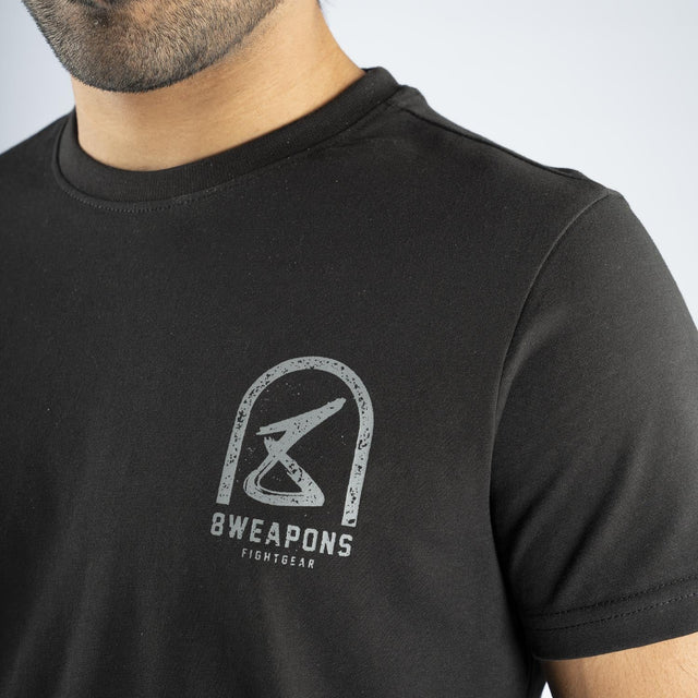 8 WEAPONS T-Shirt Tombstone – Schwarz