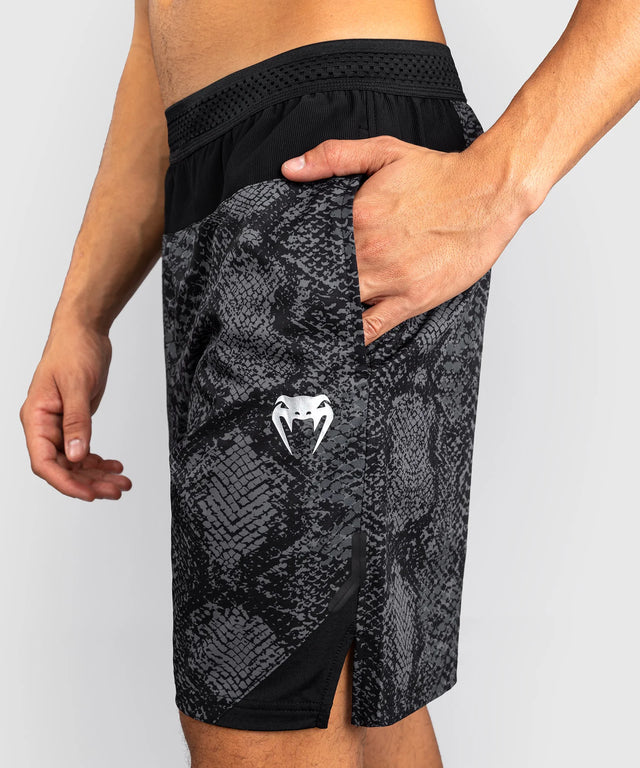 Pantaloni scurți de antrenament Venum G-Fit Scales – Negru/Gri