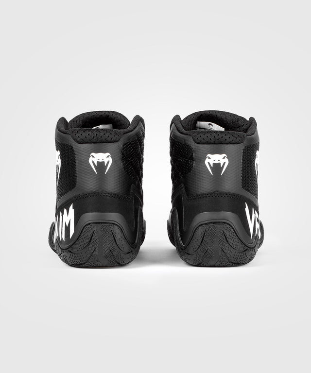 Botas de lucha Venum Elite – Negro/Blanco