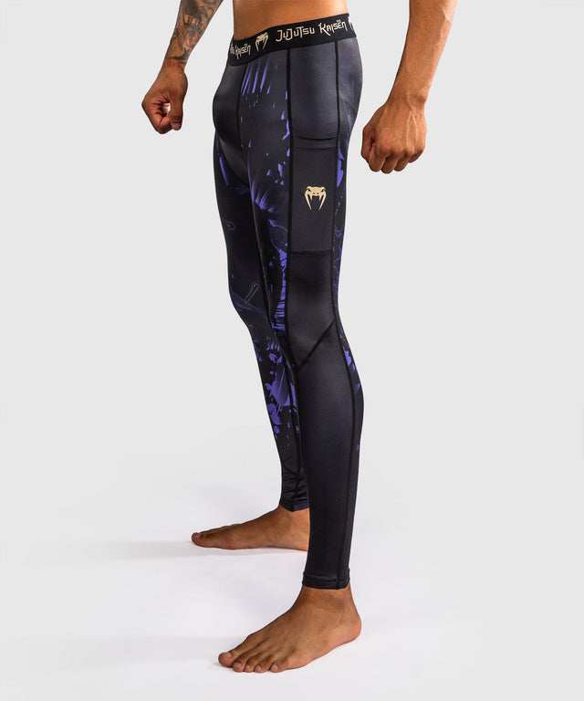 Pantaloni scurți de compresie Venum x Jujutsu Kaisen Gojo – Violet