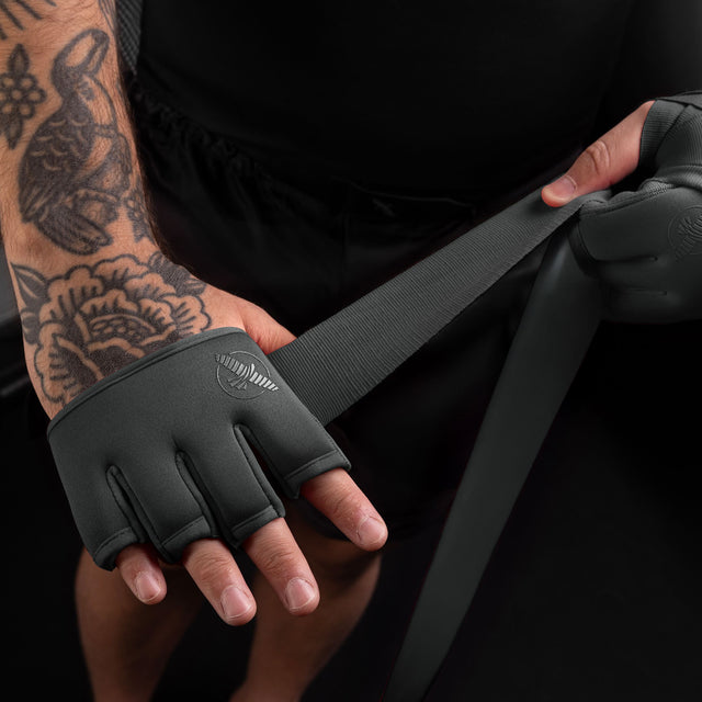 Hayabusa Håndbind Knuckle Guard – Grå