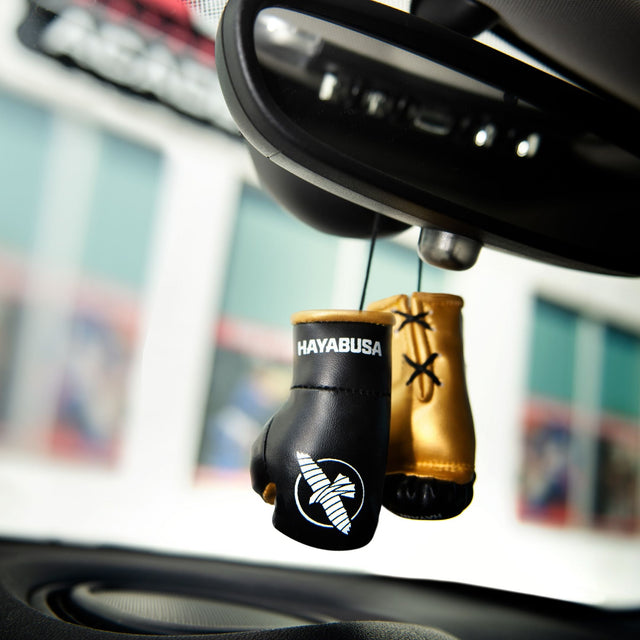 Hayabusa Boksehandsker Mini - Sort/Guld