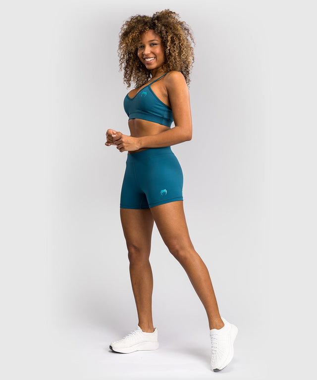 Shorts de compression Venum x Demi Femme – Bleu azur