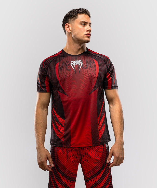 T-shirt Venum Galactic 3.0 – Rosso/Argento