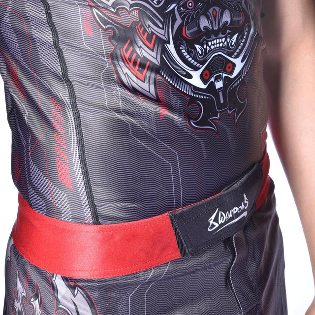 8 WEAPONS MMA-shorts Samurai 2.0 – Sort/Rød
