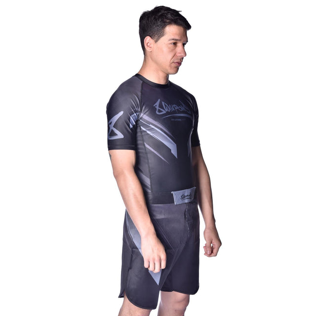 8 WEAPONS MMA-Shorts Shift – Schwarz