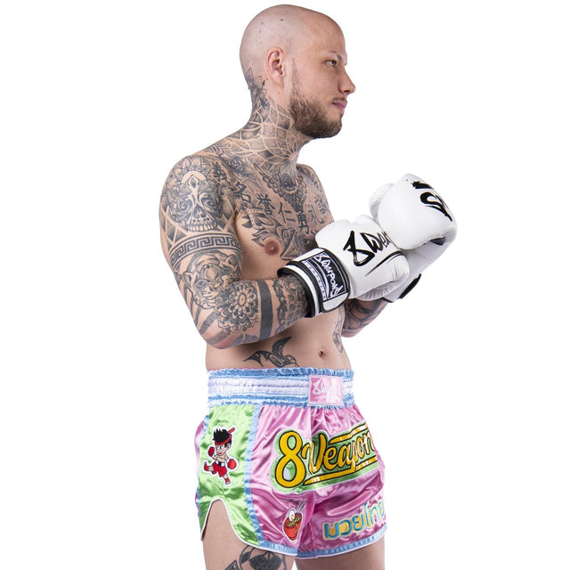 Pantalones de Muay Thai 8 WEAPONS Yummy – Rosa