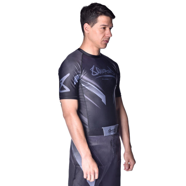 Rashguard 8 WEAPONS Shift – Nero Opaco