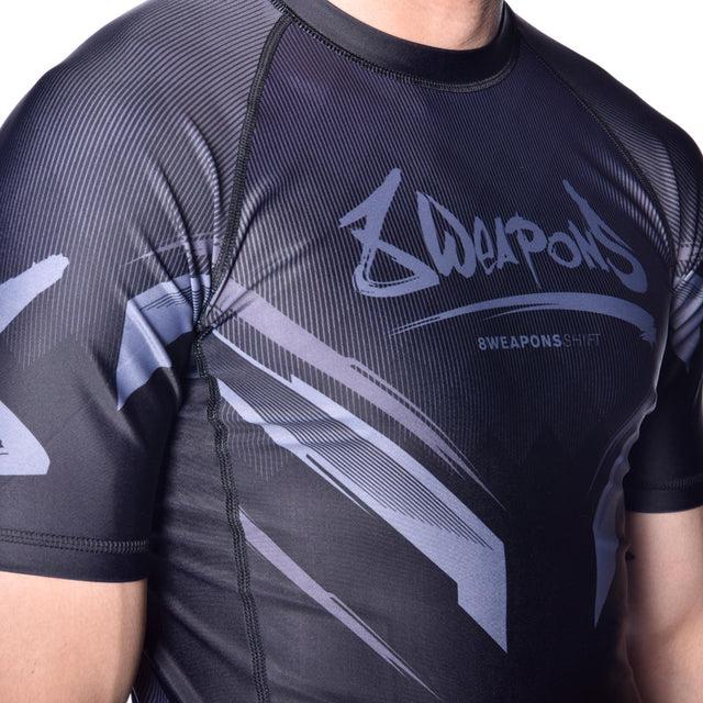 Rashguard 8 WEAPONS Shift – Nero Opaco