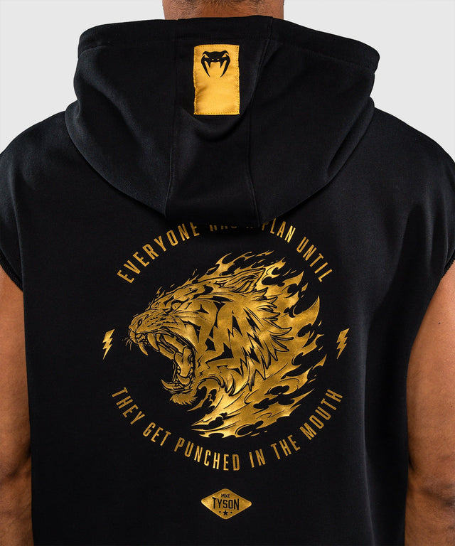 Sudadera sin mangas Venum x Mike Tyson – Negro/Oro