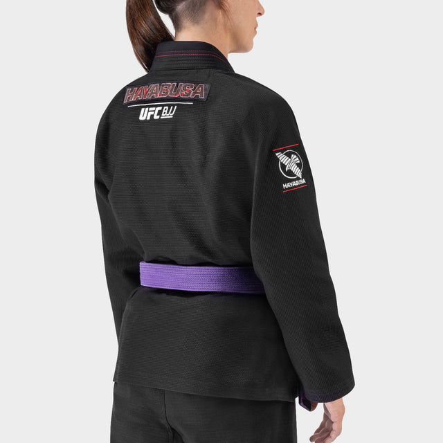 Hayabusa x UFC BJJ-Gi Jacke Lightweight Damen – Schwarz