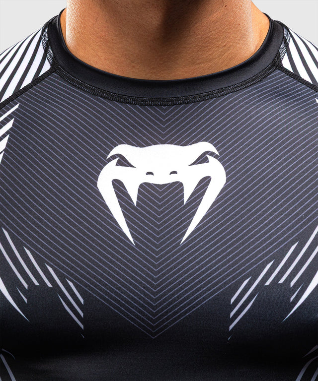 Venum Rashguard No-Gi 6.0 Lange Mouwen - Zwart/Wit
