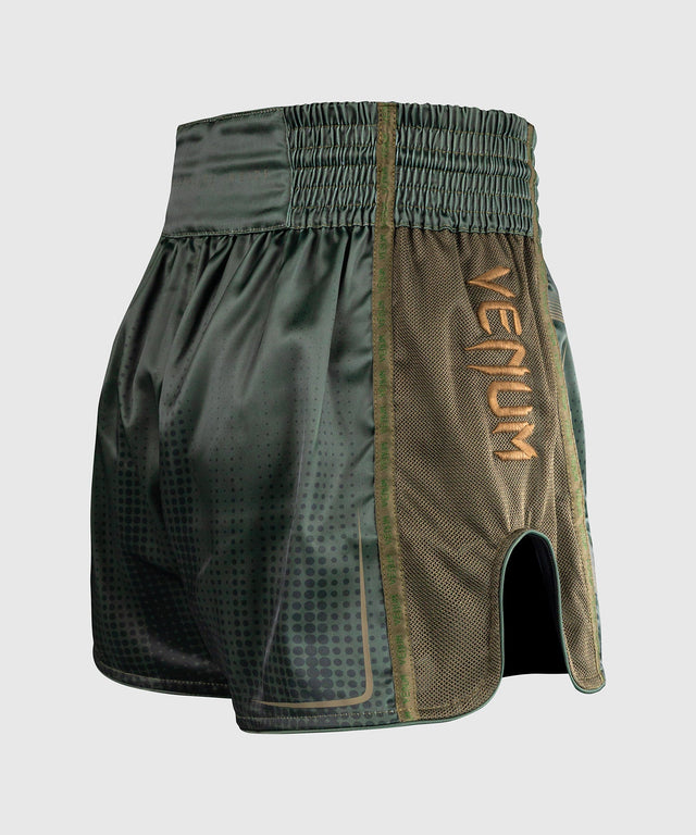 Venum Muay Thai shorts Stealth – Khaki/mørkegrøn
