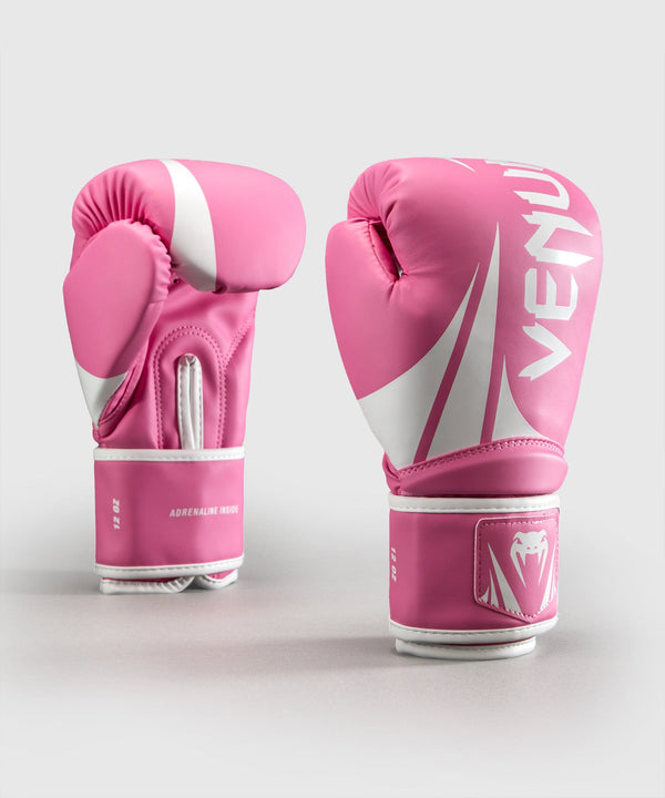 Luvas de boxe Venum Challenger 2.5 – Rosa/Branco
