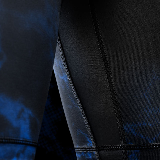 Hayabusa x UFC BJJ Kompressionsshorts – Sort/Blå