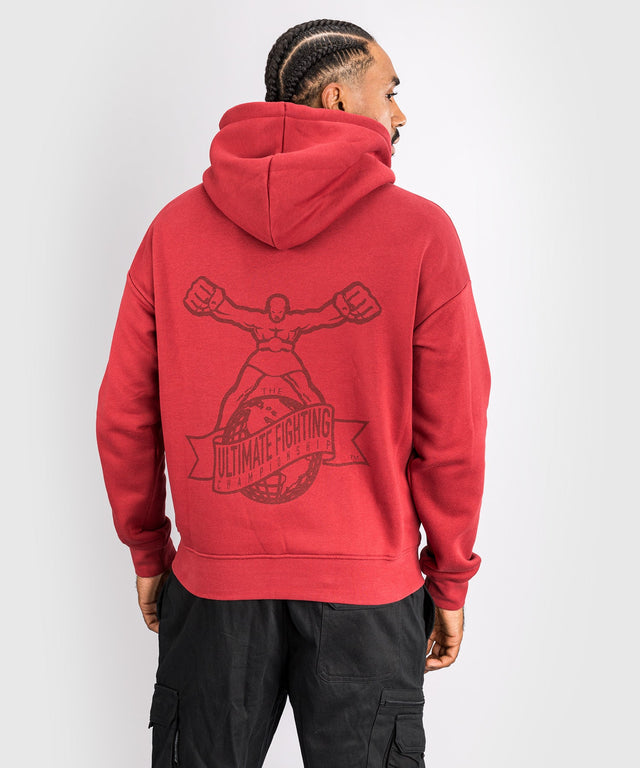 Camisola com capuz Venum UFC Ulti-Man – Borgonha